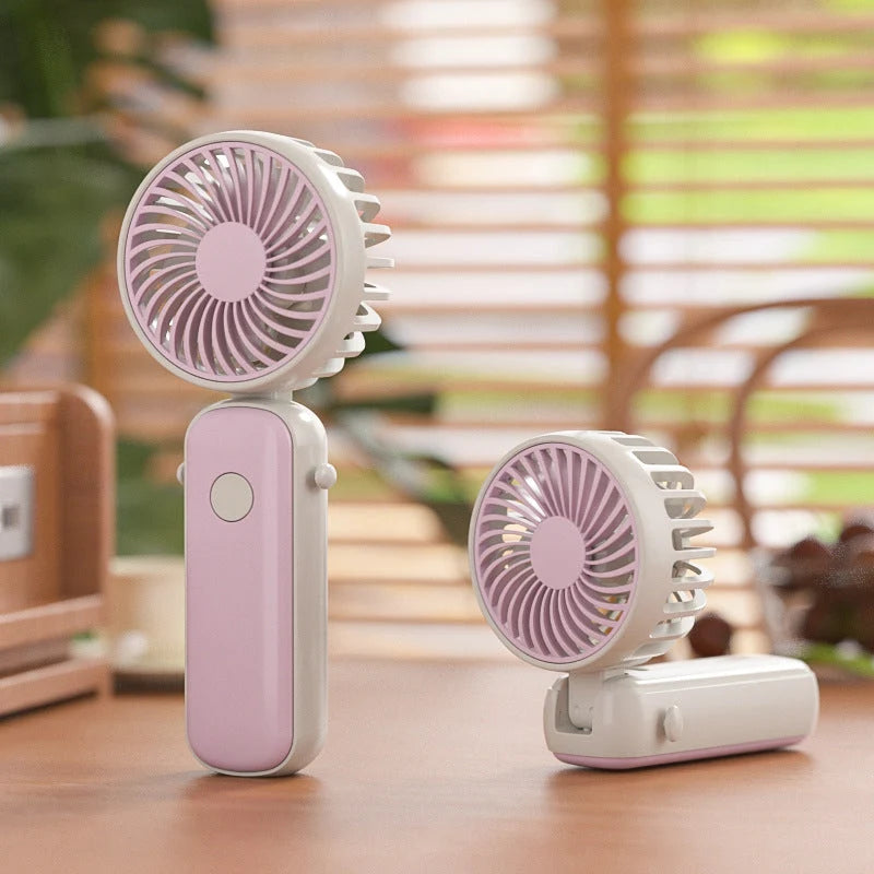 Handheld Fan Rechargeable Adjustable Speed Settings