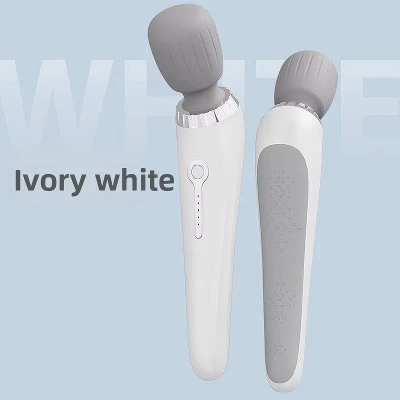 Handheld Massager Curved Handle 5 Speeds USB Rechargeable