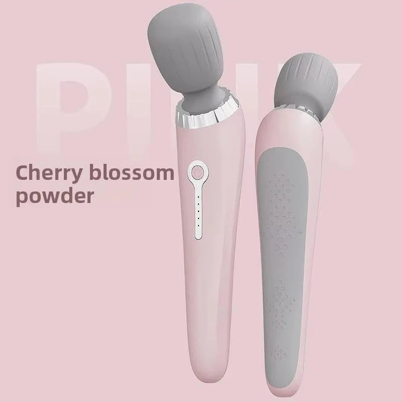 Handheld Massager Curved Handle 5 Speeds USB Rechargeable