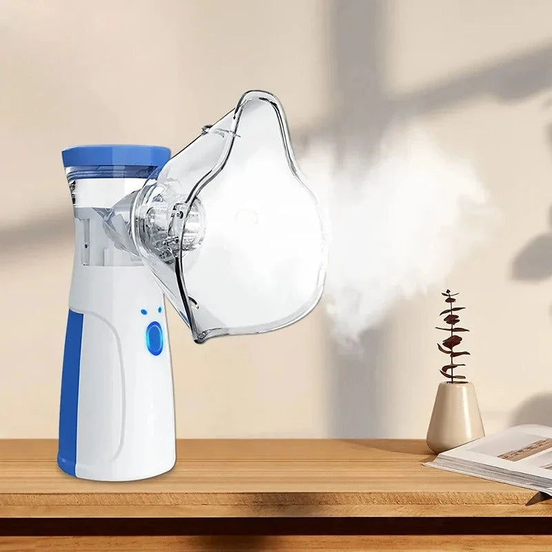 Handheld Nebulizer Mesh Quiet Portable USB & Battery