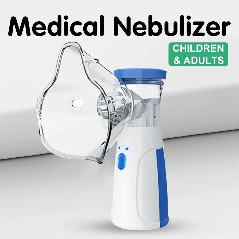 Handheld Nebulizer Mesh Quiet Portable USB & Battery