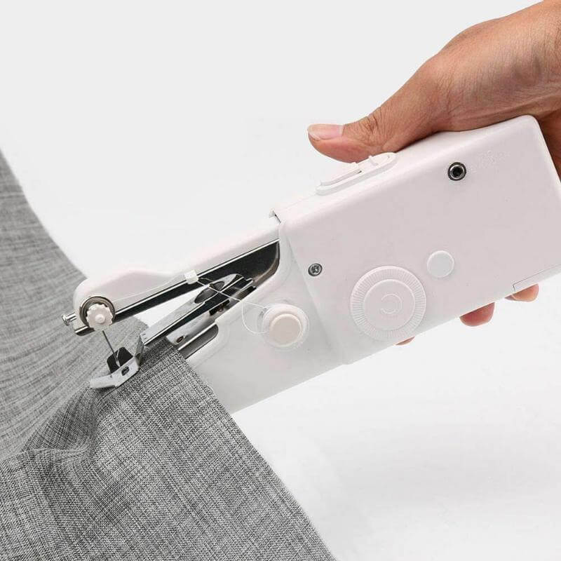 Handheld Sewing Machine Compact Battery-Powered Portable Design