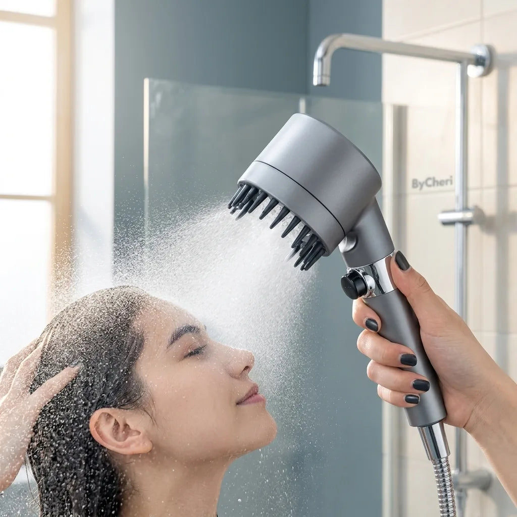 Handheld Showerhead High-Pressure Rainfall & Scalp Massage