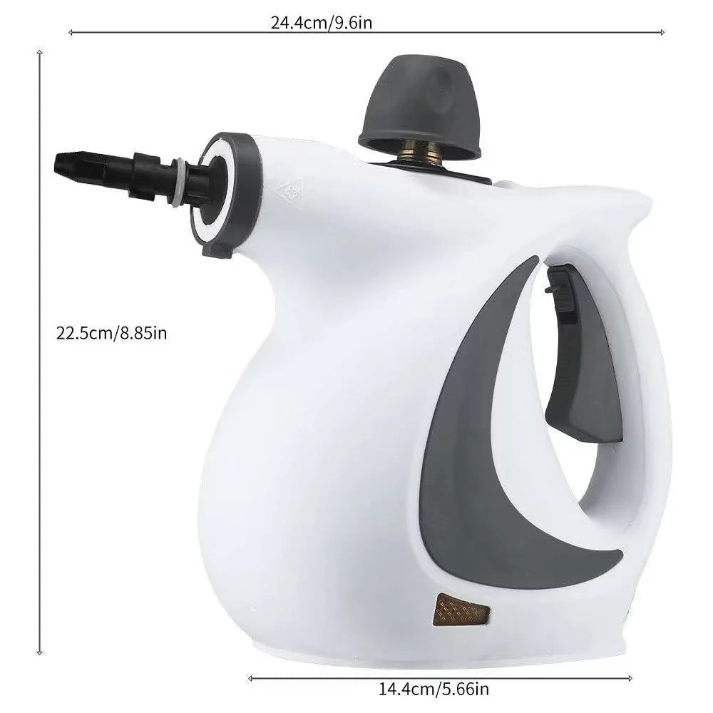 Handheld Steam Cleaner High-Pressure 4 Attachments Fast Heat-Up