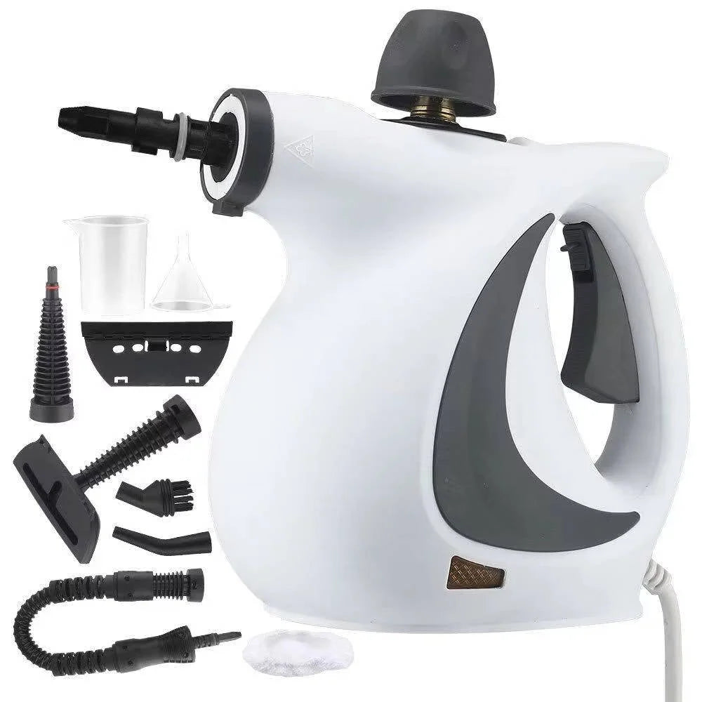 Handheld Steam Cleaner High-Pressure 4 Attachments Fast Heat-Up