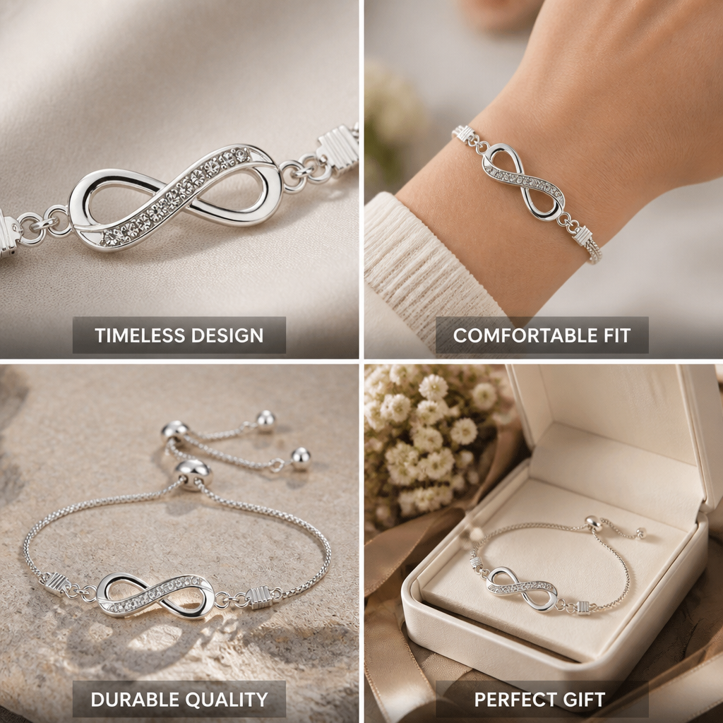 Handmade Lightweight & Durable Infinity Bracelet