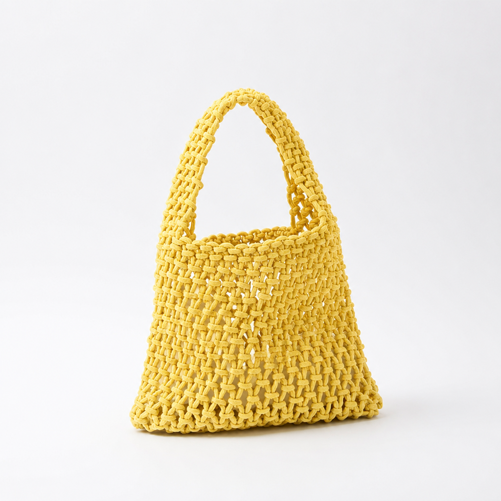 Handwoven Natural Kalsten Tote Bag