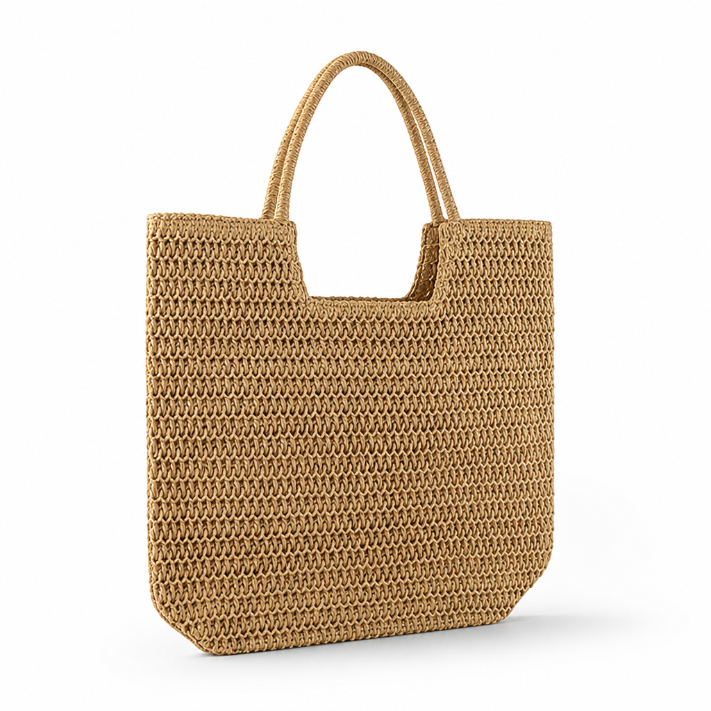 Handwoven Sea Grass Beach Bag