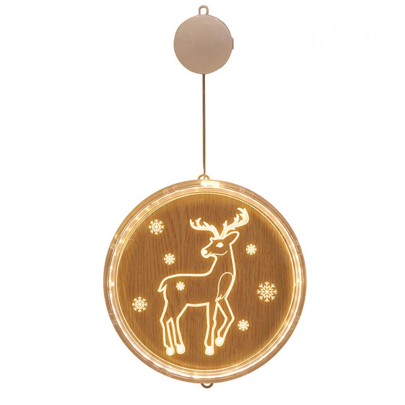 Hanging Light Energy-Efficient LED Snowman Indoor & Outdoor