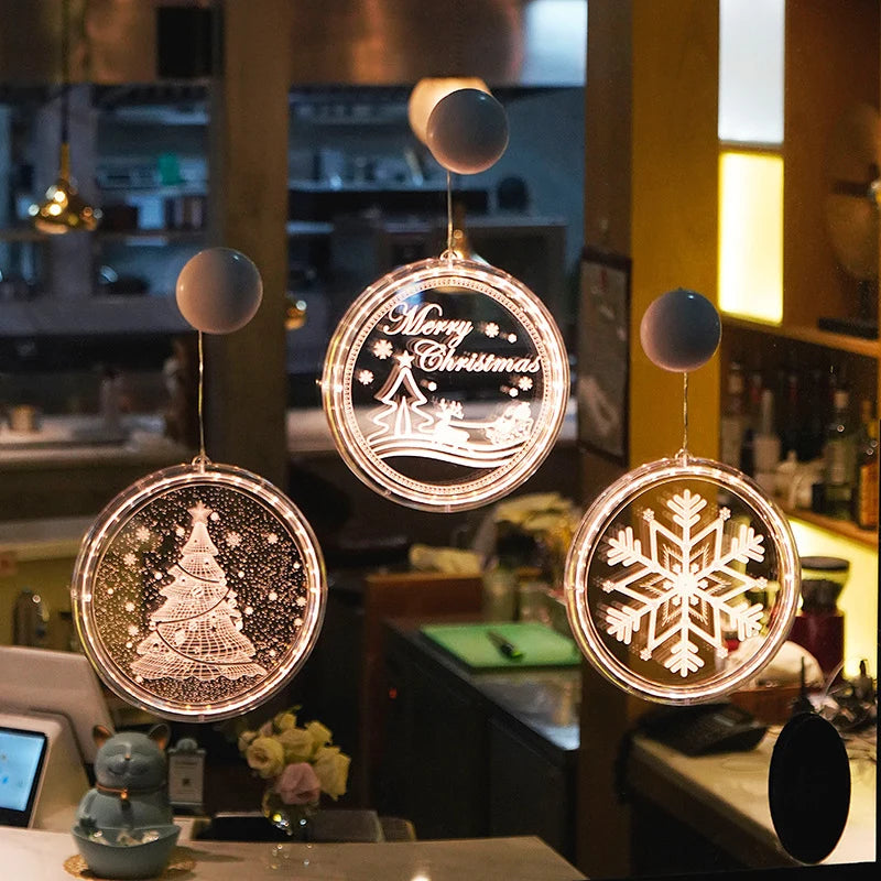 Hanging Light Energy-Efficient LED Snowman Indoor & Outdoor
