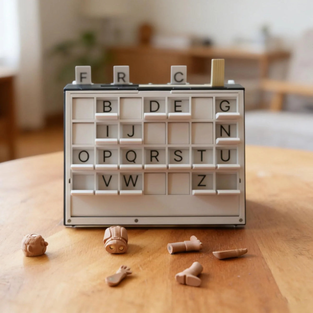 Hangman Board Game Foldable Magnetic Book-Style Design