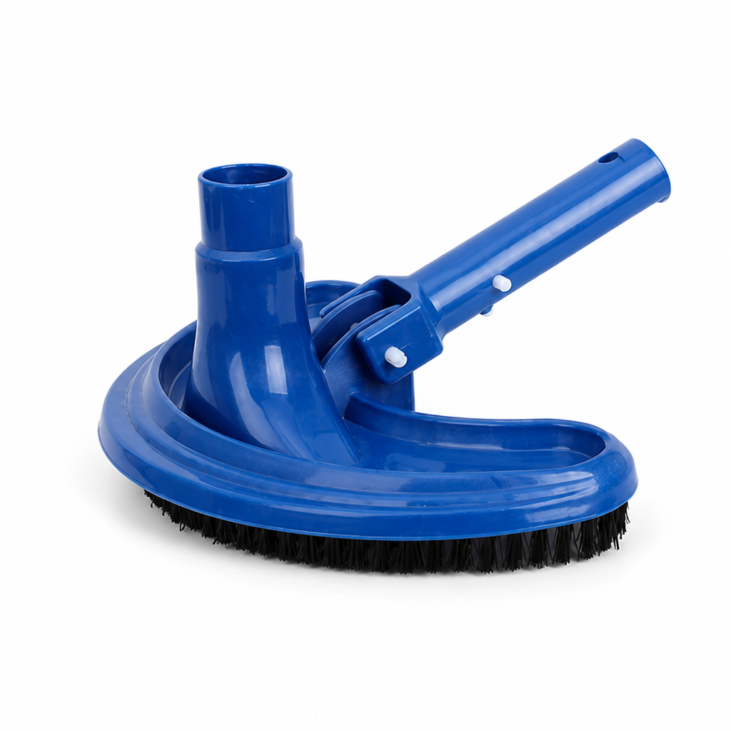 Hard-Bristle & Tool-Free Pool Vacuum Head