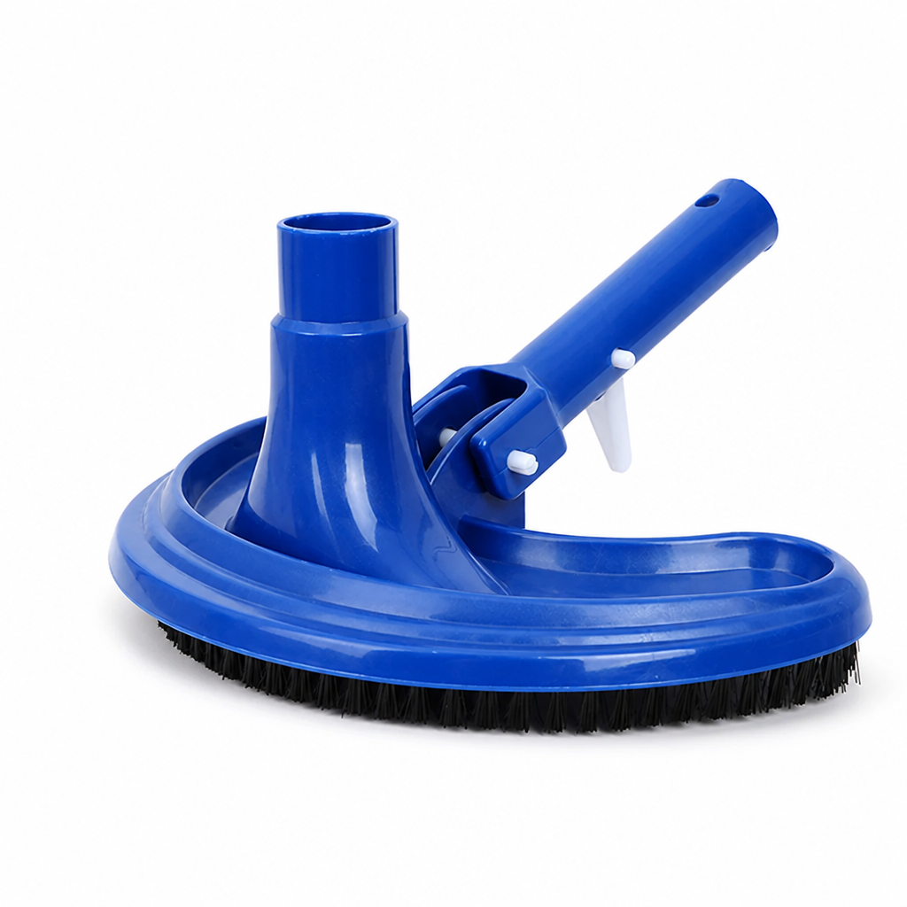 Hard-Bristle & Tool-Free Pool Vacuum Head