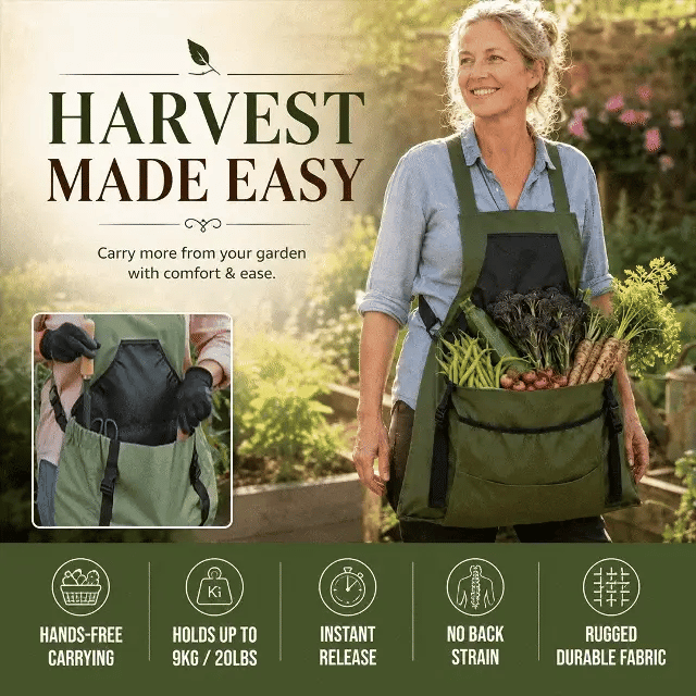Harvest Carrier Hands-Free Quick-Release 20 lb Capacity