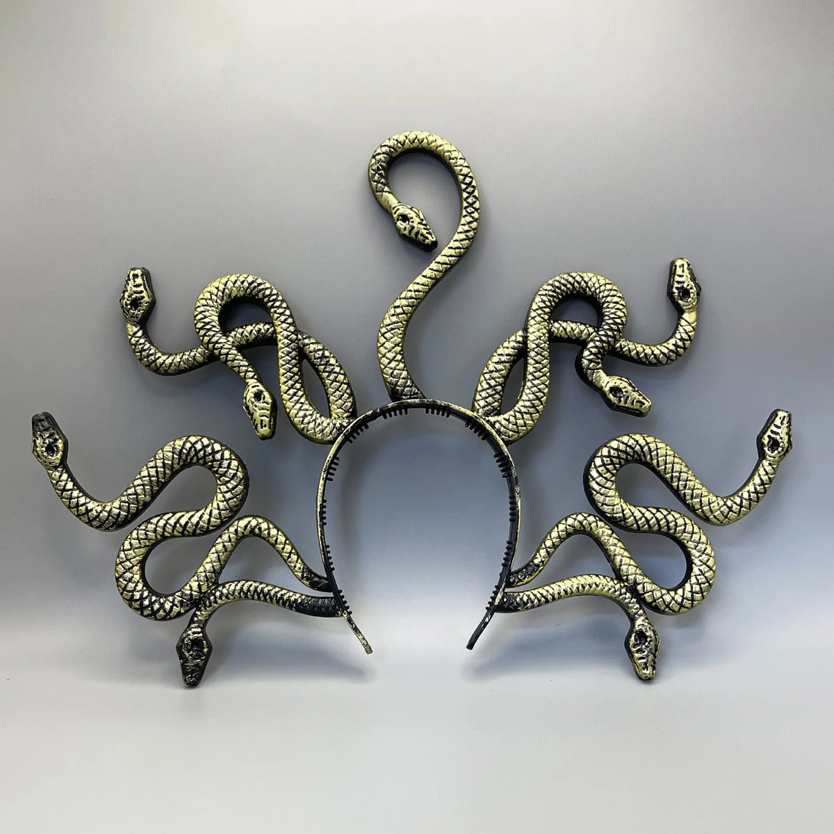 Headband 3D Snake Design Lightweight Secure Fit