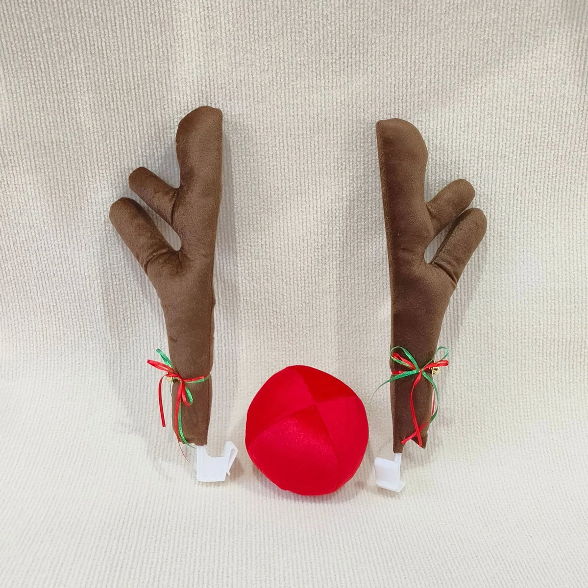Headband Reindeer Antlers Soft Fabric & Flexible Band