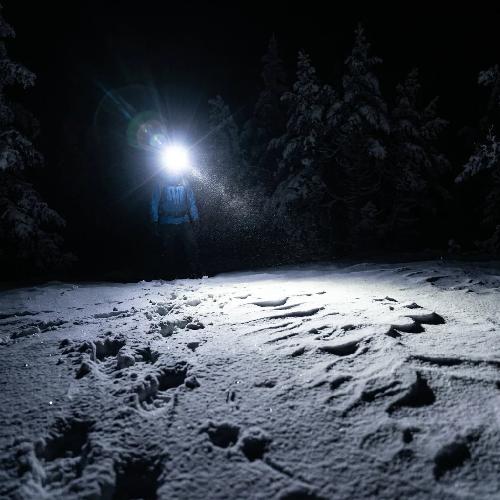Headlamp 1,000 Lumens Red Light Rechargeable Battery