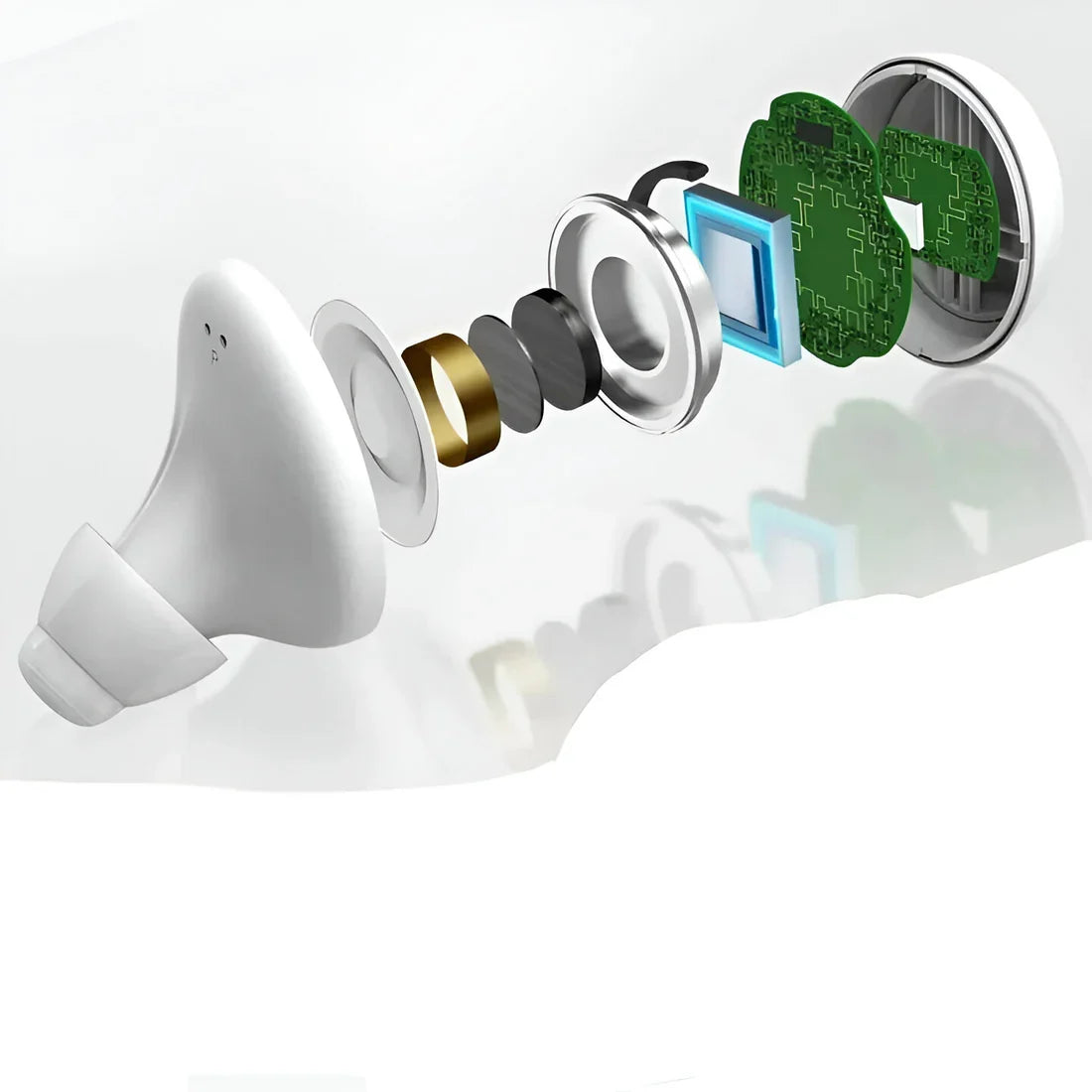 Hearing Aid Rechargeable Bluetooth & App-Controlled