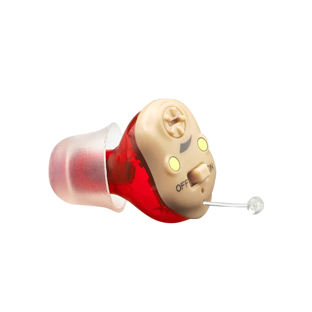 Hearing Aid Rechargeable Bluetooth Noise Cancellation 25-Hour Battery Life