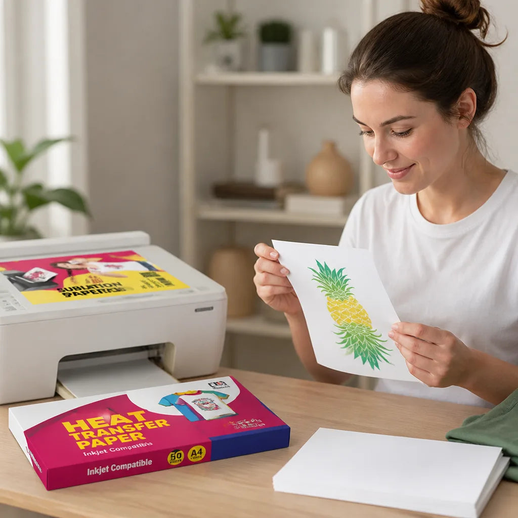 Heat Transfer Paper Inkjet Compatible 50 Sheets