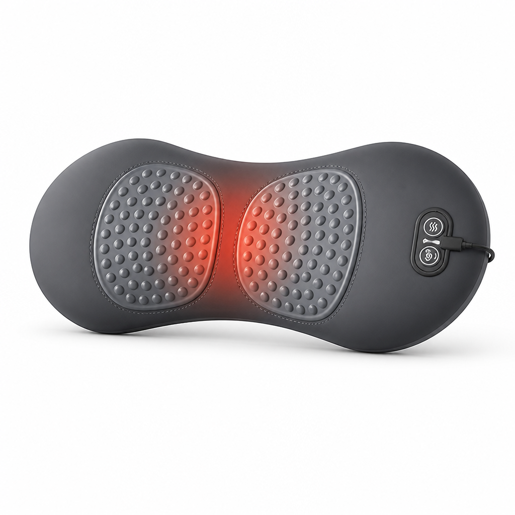 Heat & Vibration Lumbar Massager (3-In-1)
