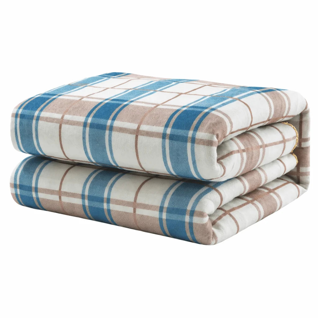 Heated Blanket Plush Adjustable Heat Settings