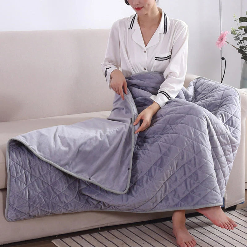 Heated Blanket USB-Powered Soft Lightweight Portable Warmth