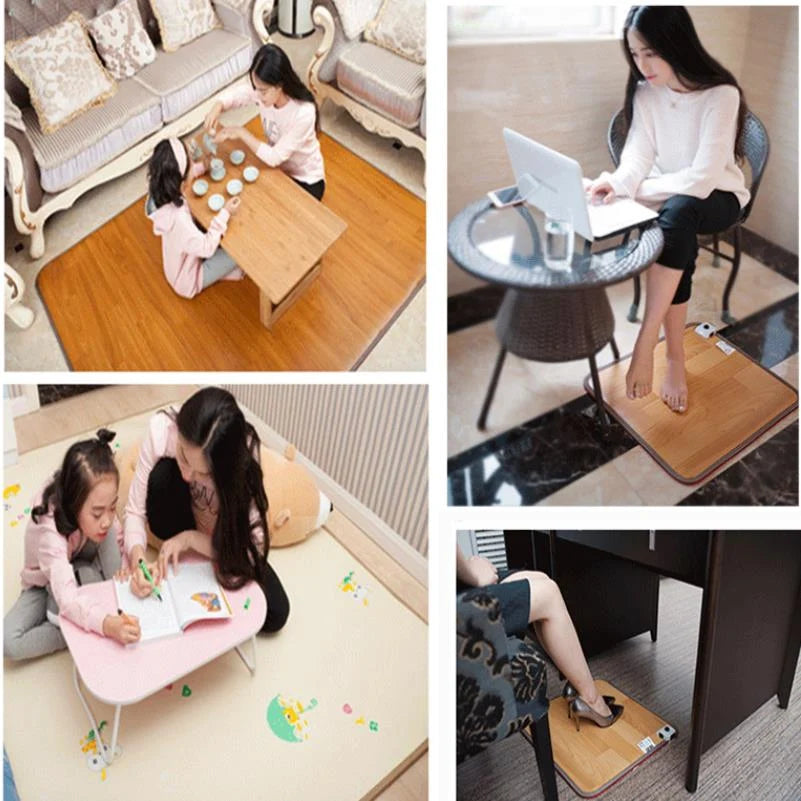 Heated Foot Mat Waterproof 9-Position Temperature Control