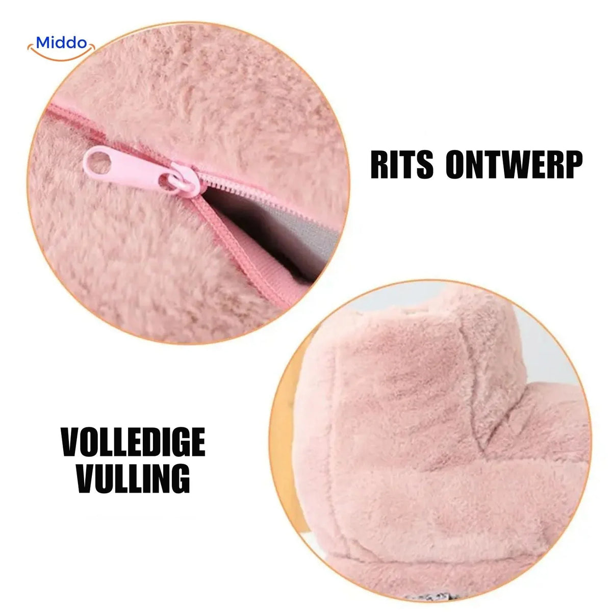 Heated Foot Warmer Slippers USB-Powered Faux Fur Non-Slip Sole
