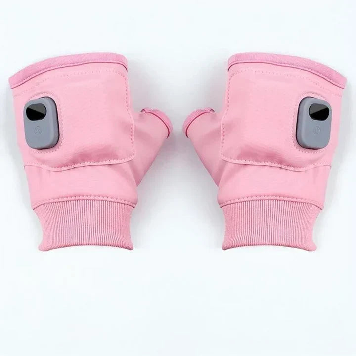 Heated Gloves Adjustable Heat 6-Hour Runtime Lycra Microfiber