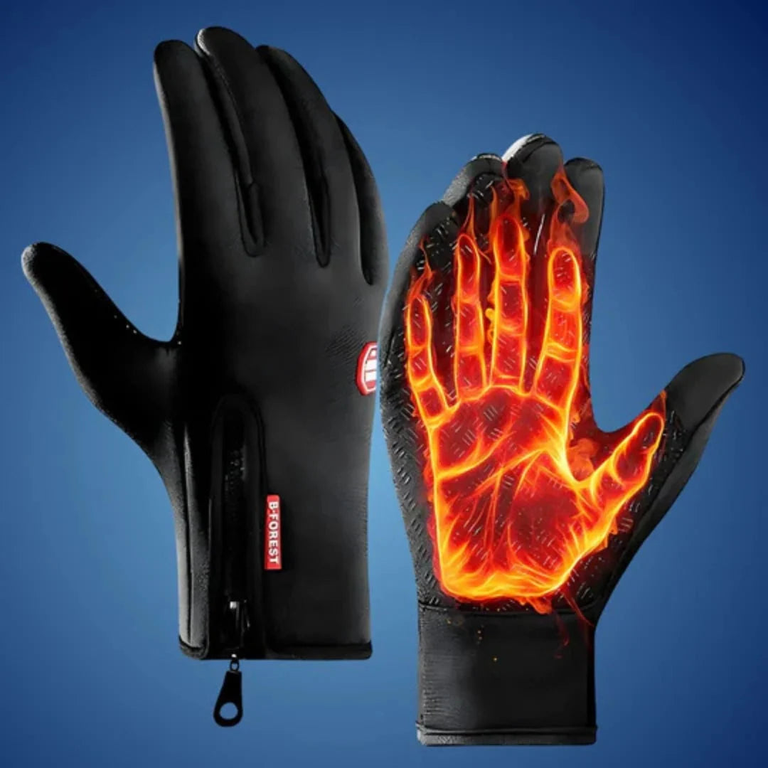 Heated Gloves Adjustable Heat Waterproof & Windproof