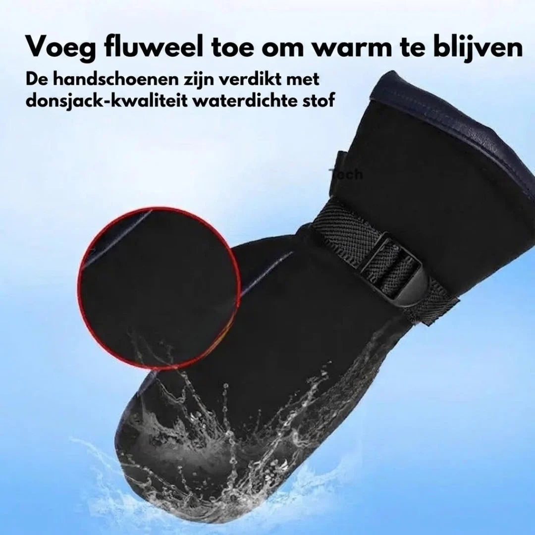 Heated Gloves Dual-Sided Heating Waterproof Rechargeable