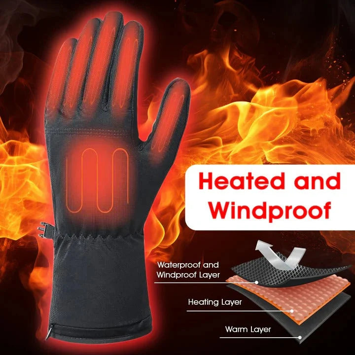 Heated Gloves Far Infrared Touchscreen Up to 6 Hours