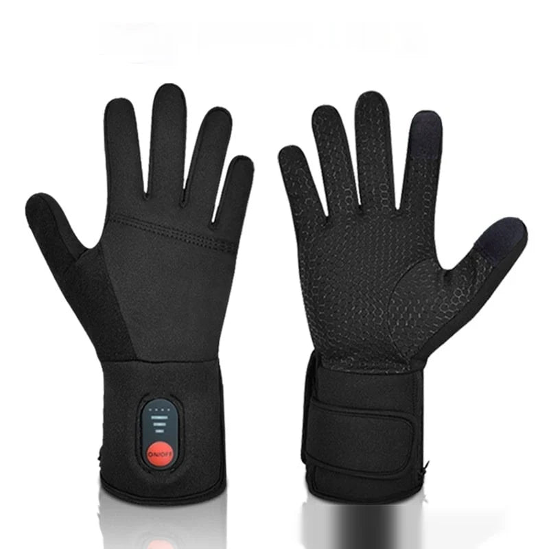 Heated Gloves Rechargeable Touchscreen Three Heat Levels