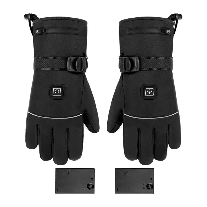 Heated Gloves Waterproof Touchscreen-Compatible Rechargeable