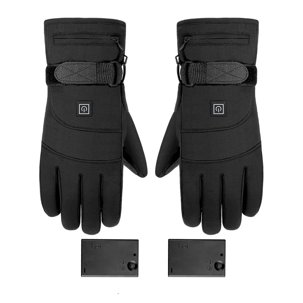 Heated Gloves Waterproof Touchscreen-Compatible Rechargeable