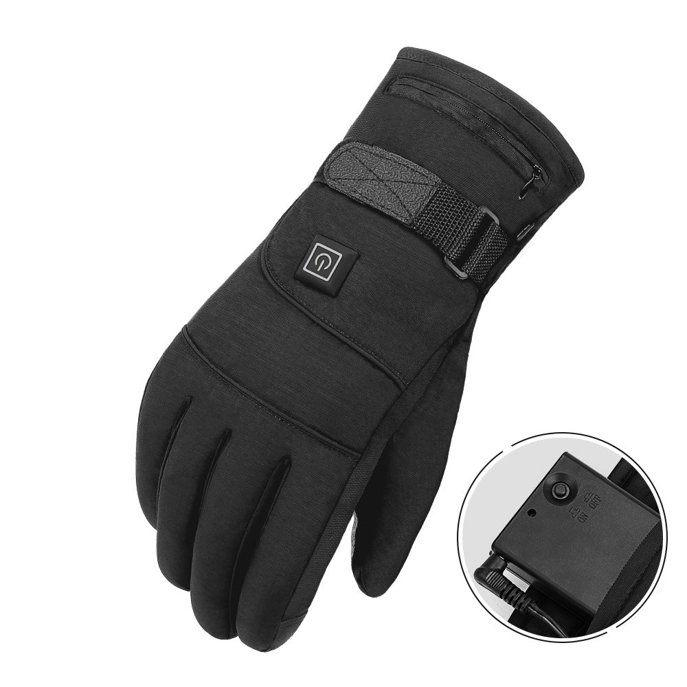 Heated Gloves Waterproof Touchscreen-Compatible Rechargeable