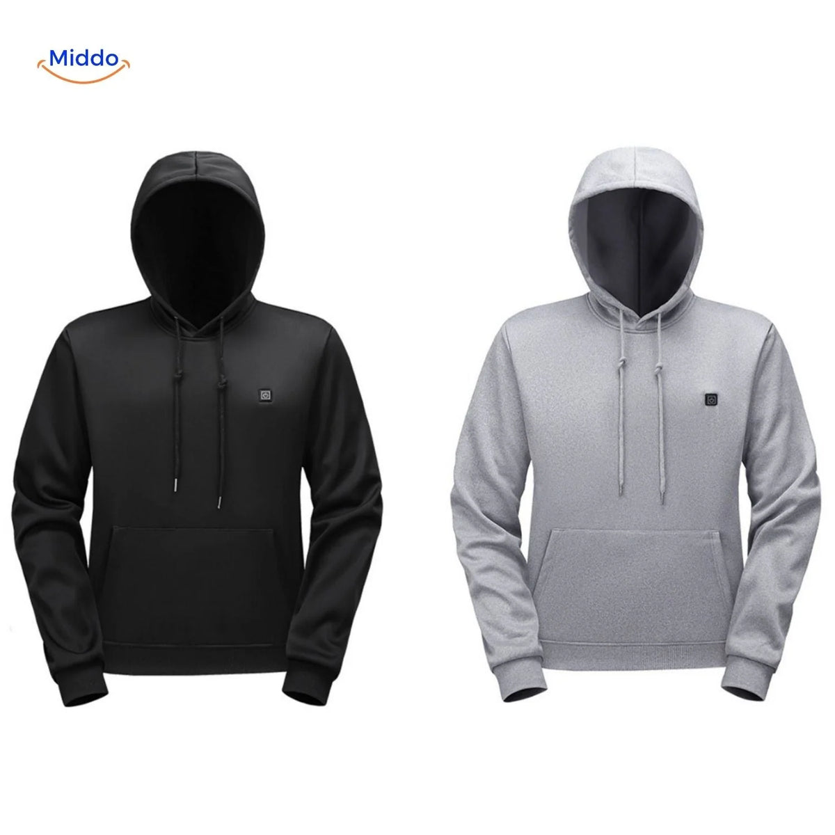 Heated Hoodie USB-Powered Three Heat Settings Stretch Fabric