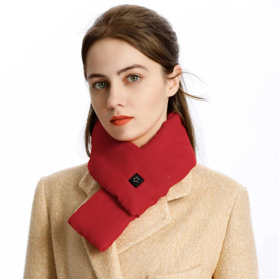 Heated Neck Scarf Graphene Heating USB-Powered Adjustable Heat