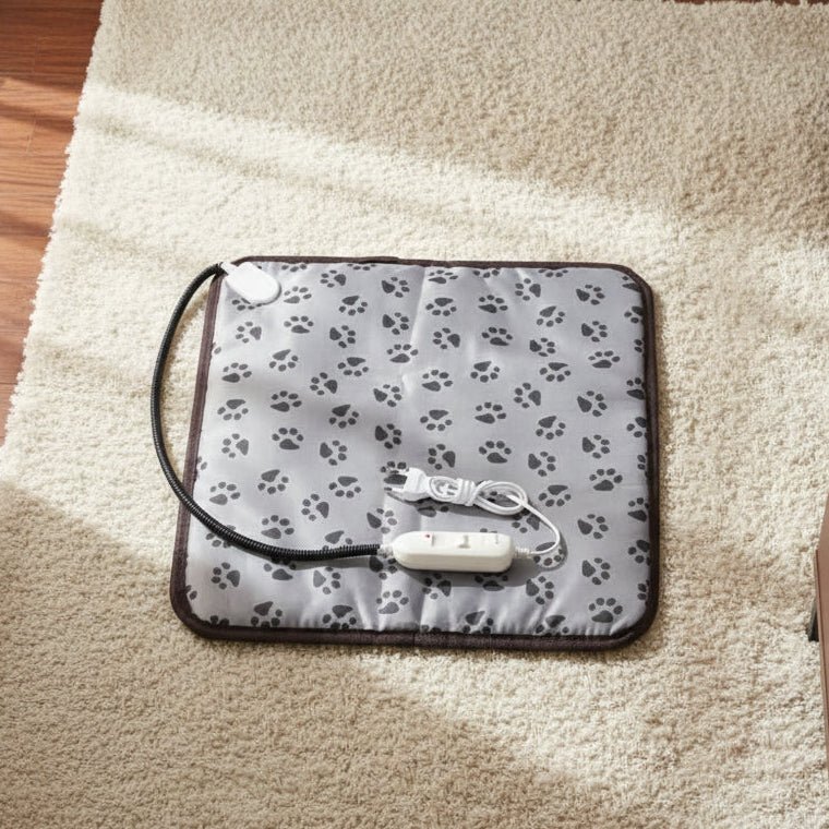 Heated Pet Mat Adjustable Temperature Waterproof Surface