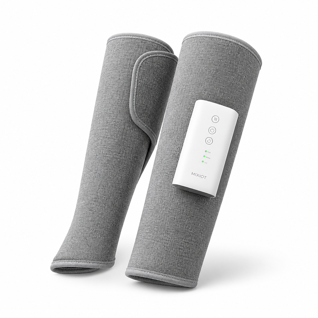 Heated USB-Powered Leg Massager (Adjustable Wraps & Intensity)