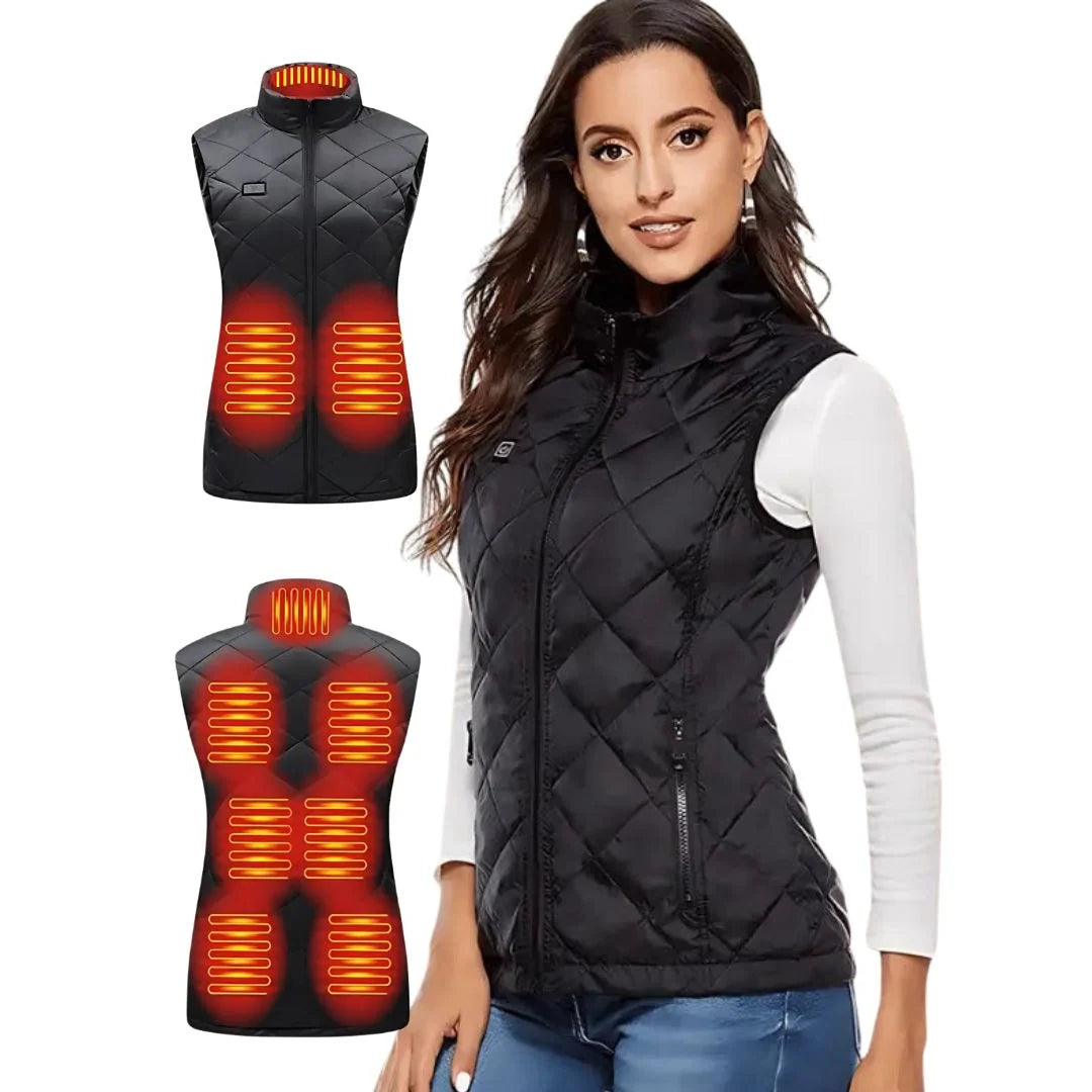 Heated Vest 9-Zone Heating 10-Hour Runtime