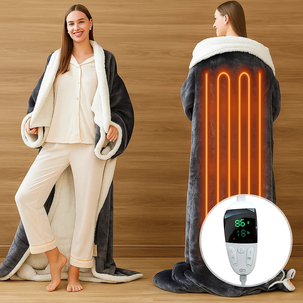 Heated Wrap Blanket Sleeves & Foot Pockets