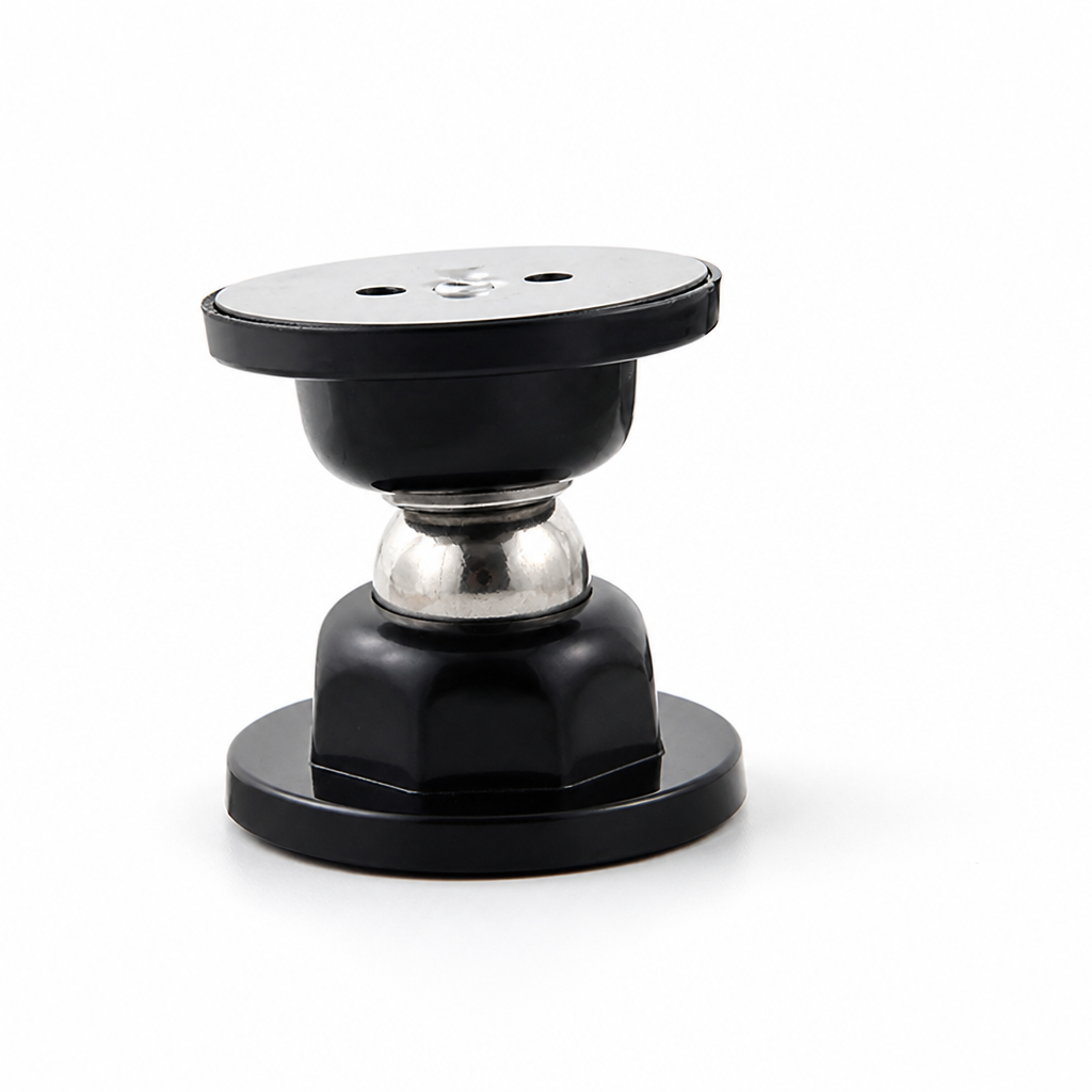 Heavy-Duty Magnetic Metal Door Stopper (Silicone Base)