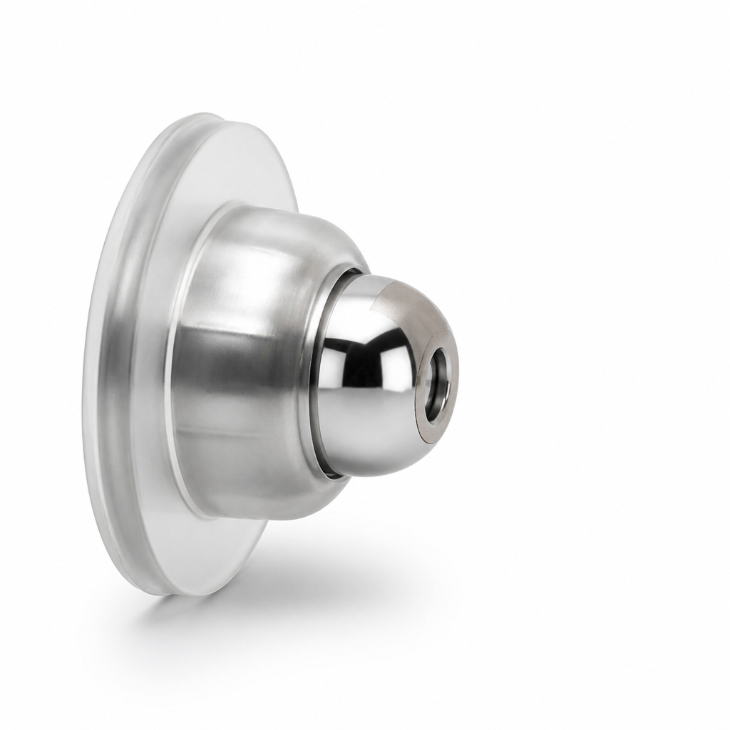 Heavy-Duty Magnetic Metal Door Stopper (Silicone Base)