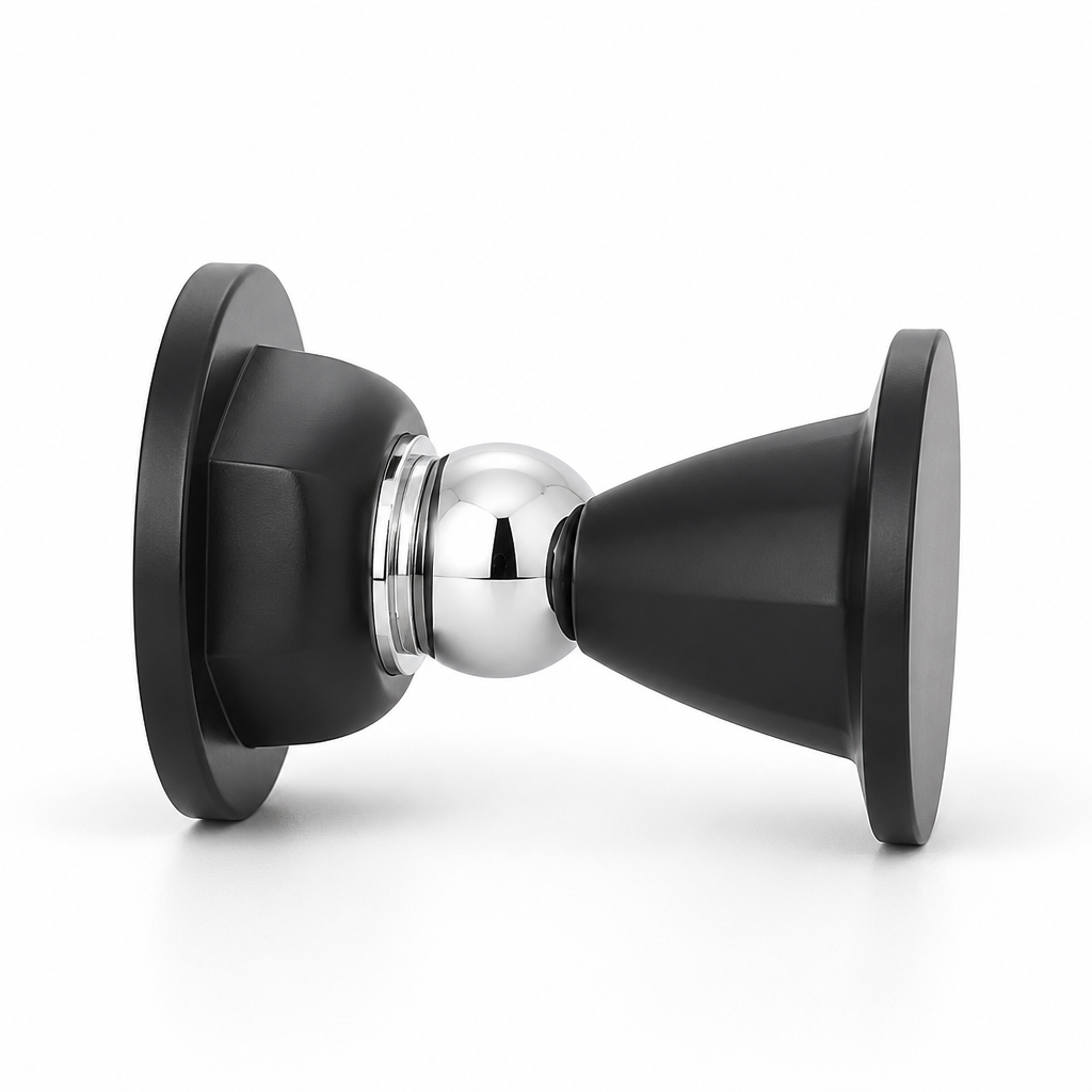 Heavy-Duty Magnetic Metal Door Stopper (Silicone Base)
