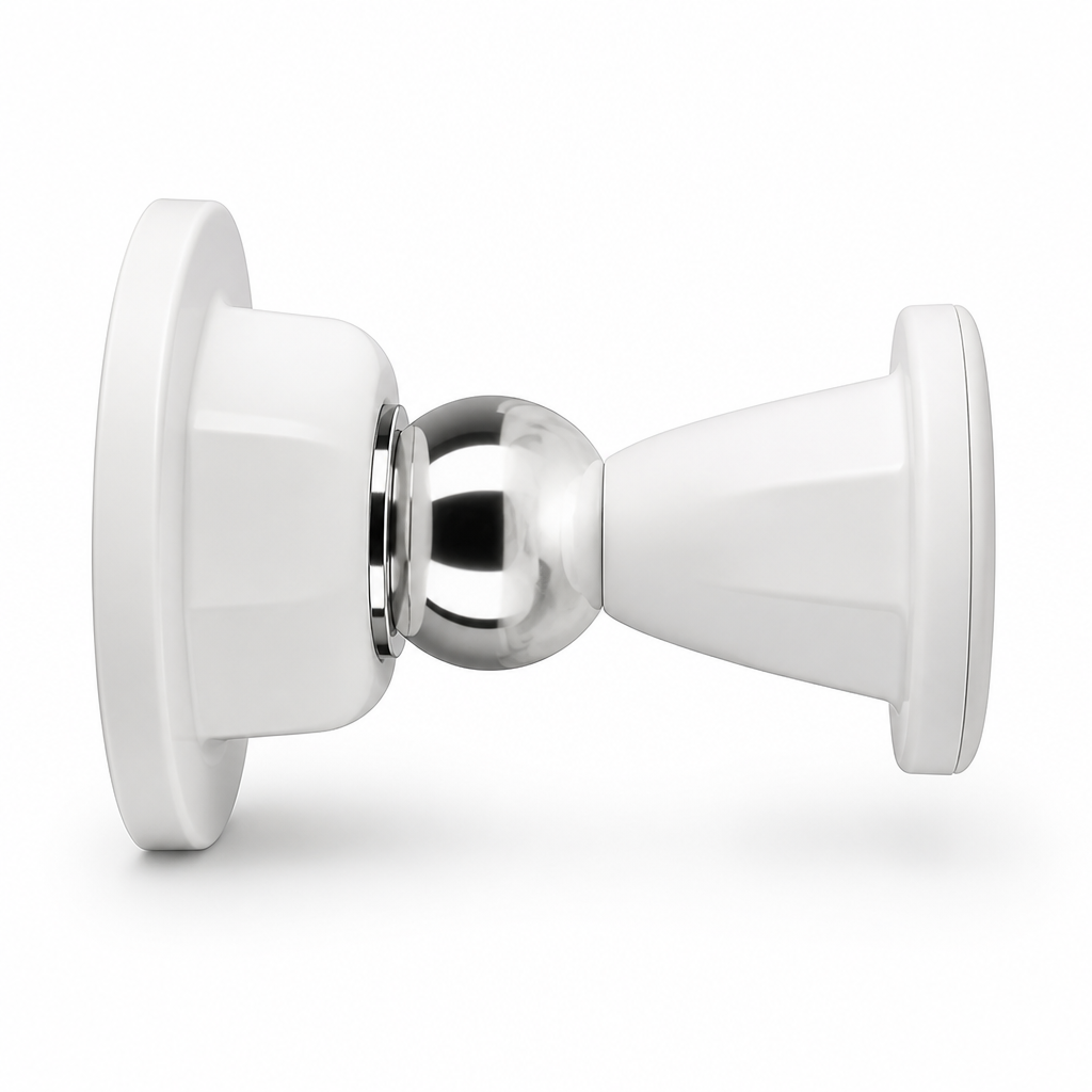 Heavy-Duty Magnetic Metal Door Stopper (Silicone Base)