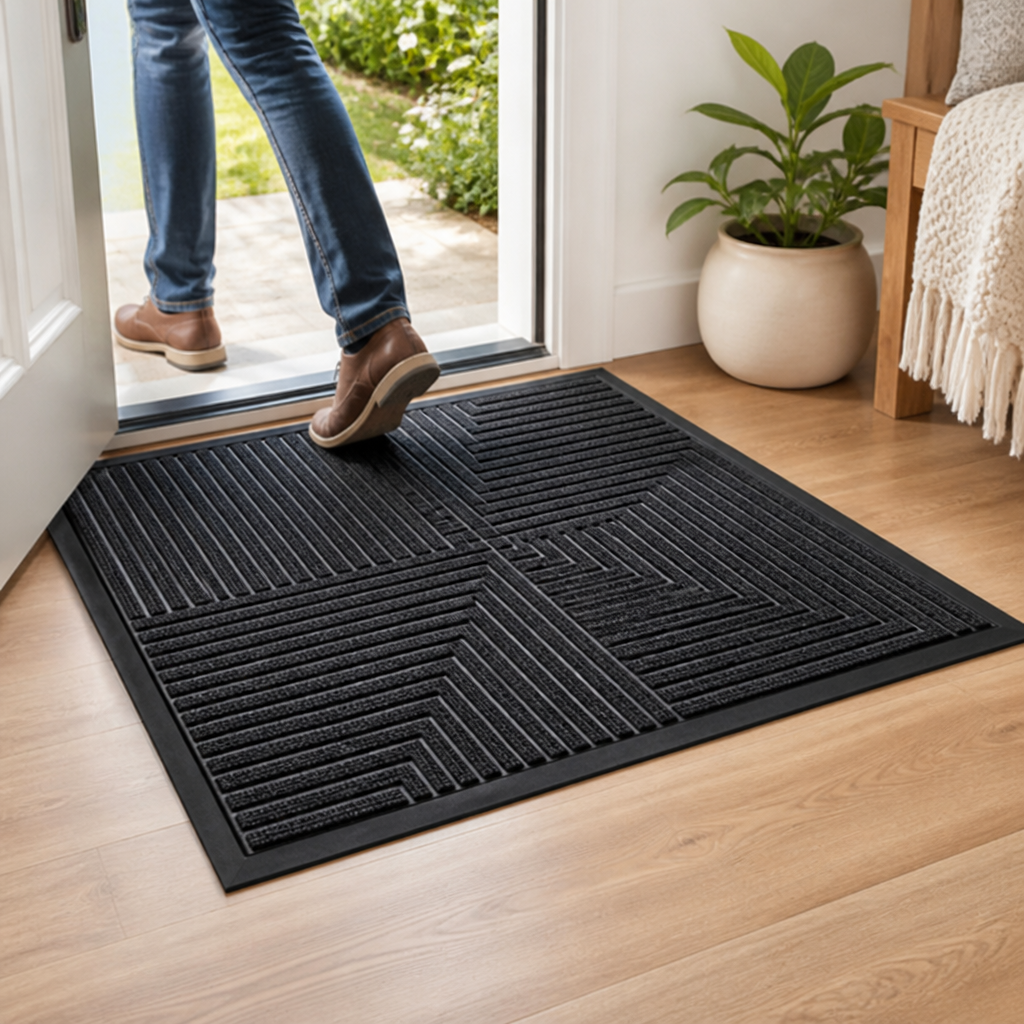 Heavy-Duty Waterproof Non-Slip Entryway Doormat