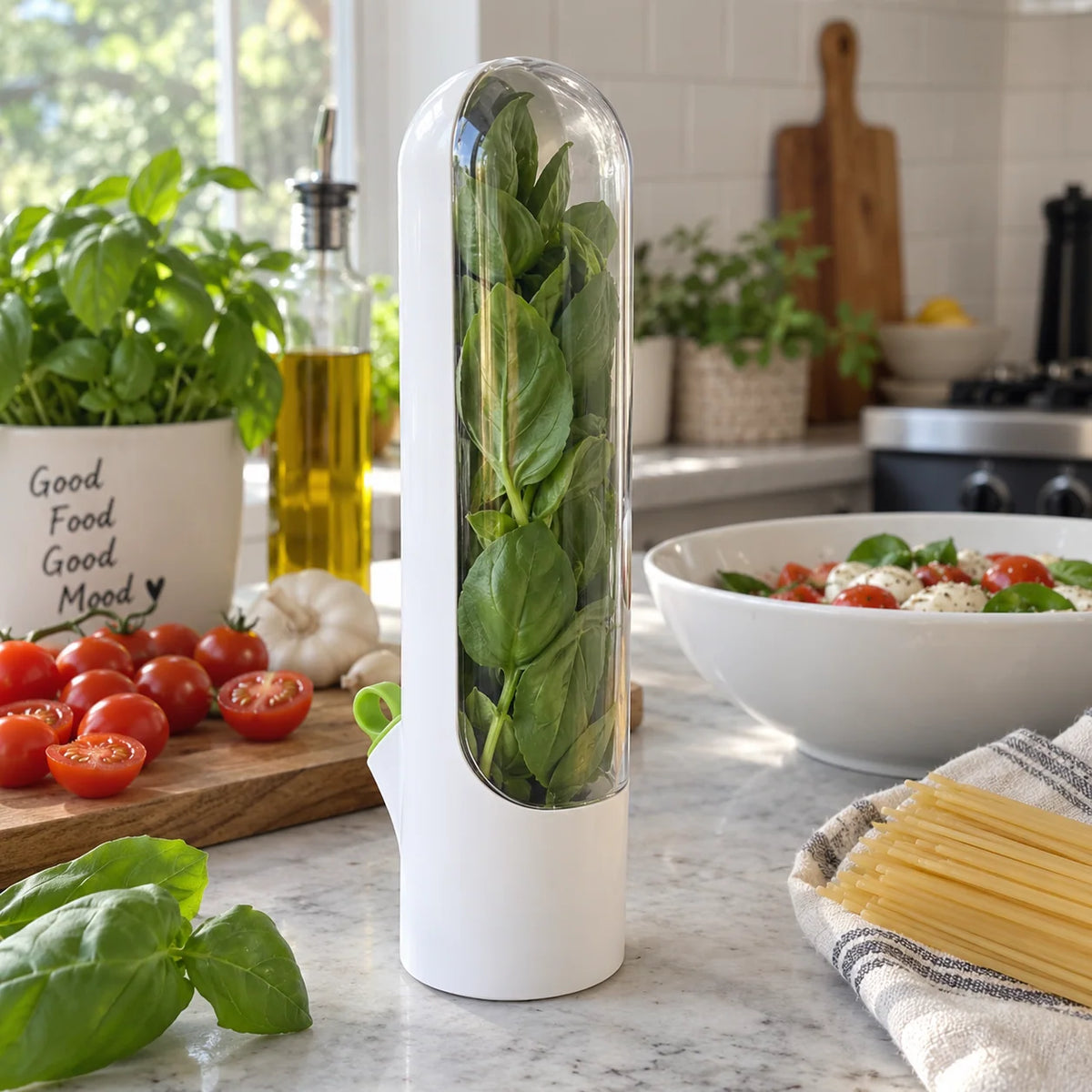 Herb Keeper Fresh Herb Storage Organizer