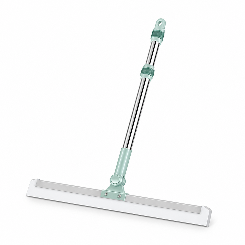 High-Density Silicone Squeegee Floor Mop (Telescopic Handle)